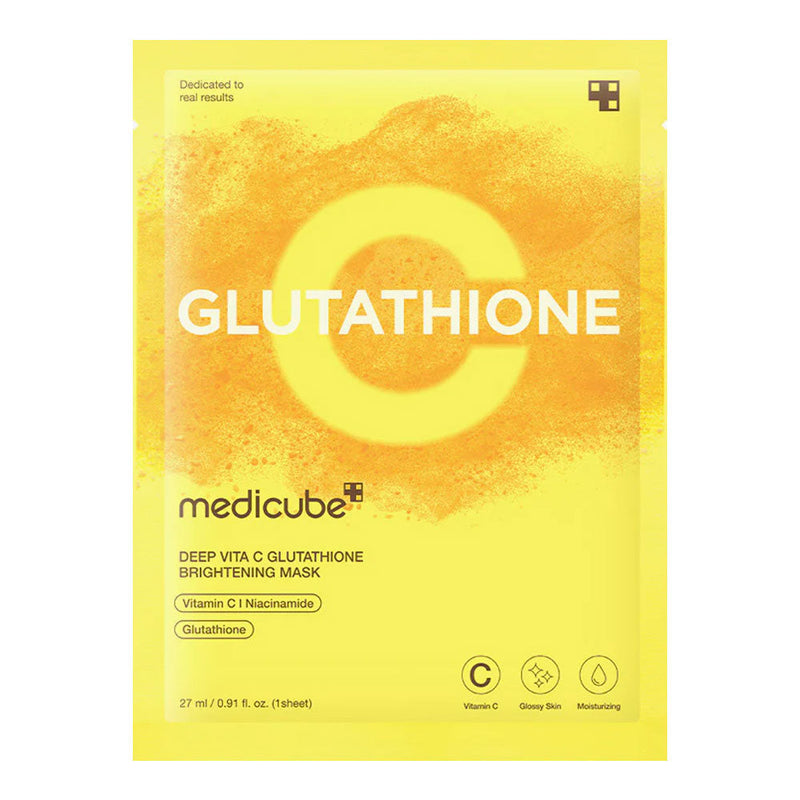 Medicube Deep Vita C Glutathione Brightening Mask (1pc)