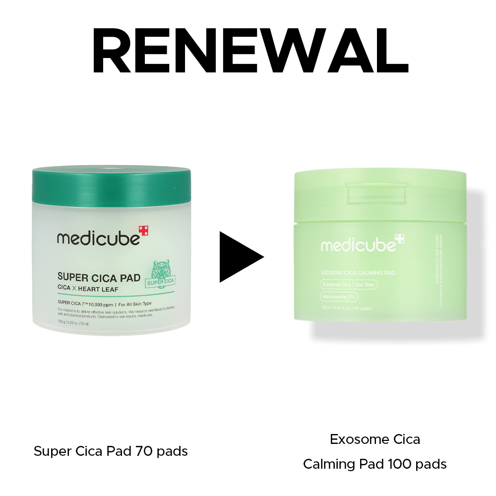 Medicube Exosome Cica Calming Pad (100pcs) - Kiyoko Beauty