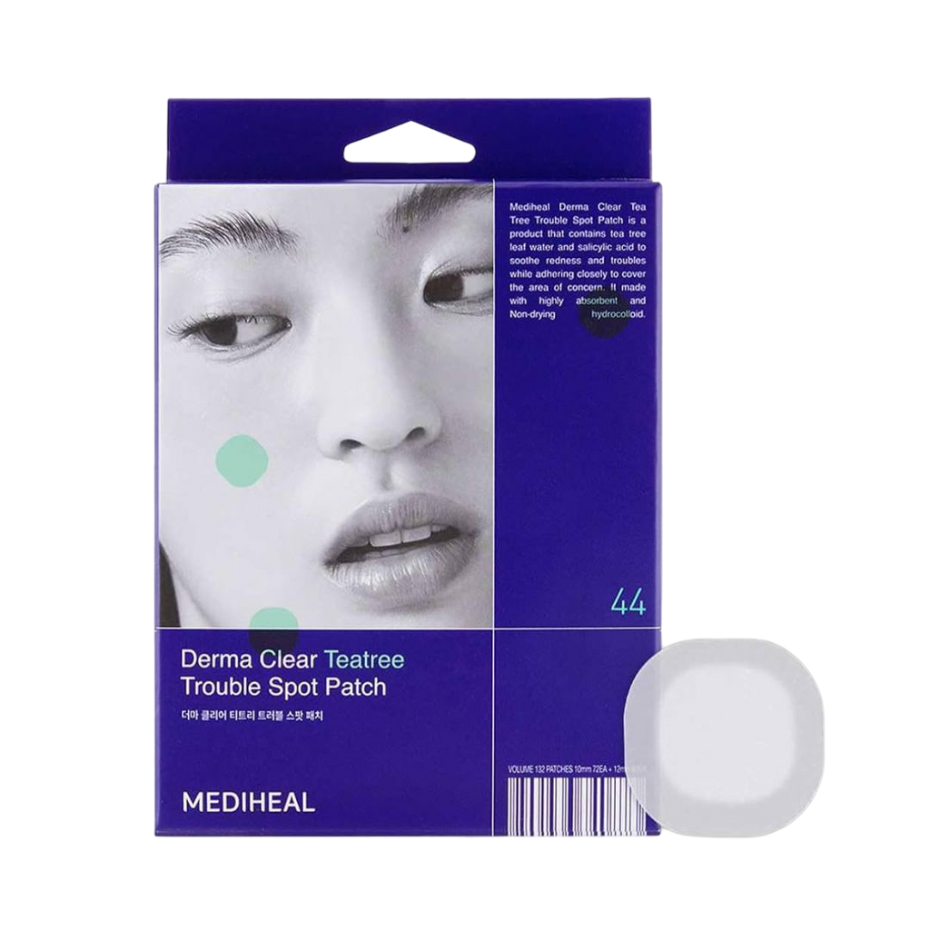 MEDIHEAL Derma Clear Teatree Treatment Spot Patch (44 PCs) - Kiyoko Beauty