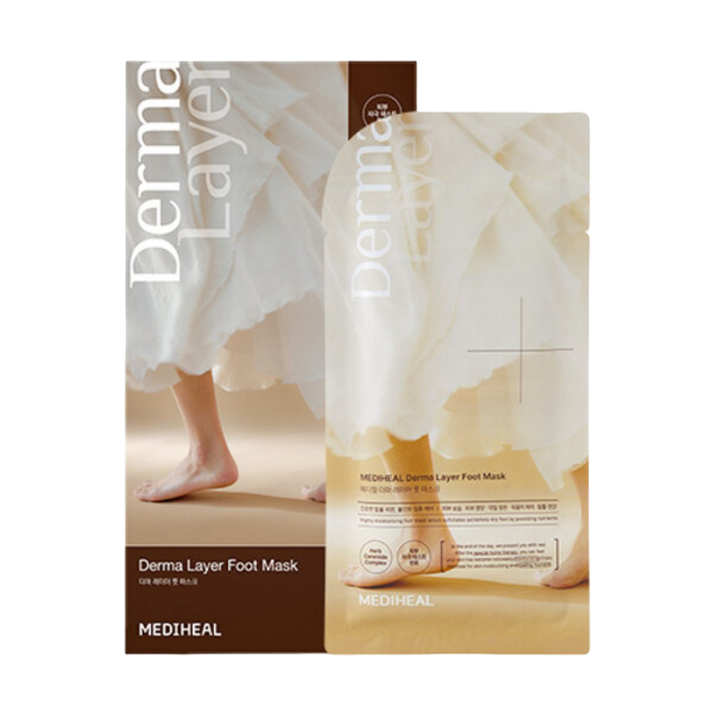 MEDIHEAL Derma Layer Foot Mask - Kiyoko Beauty