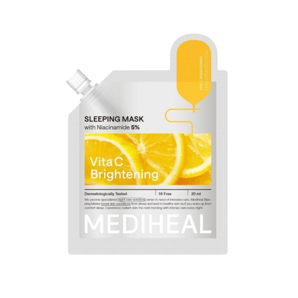 MEDIHEAL Vita C Brightening Sleeping Mask (20ml) - Kiyoko Beauty