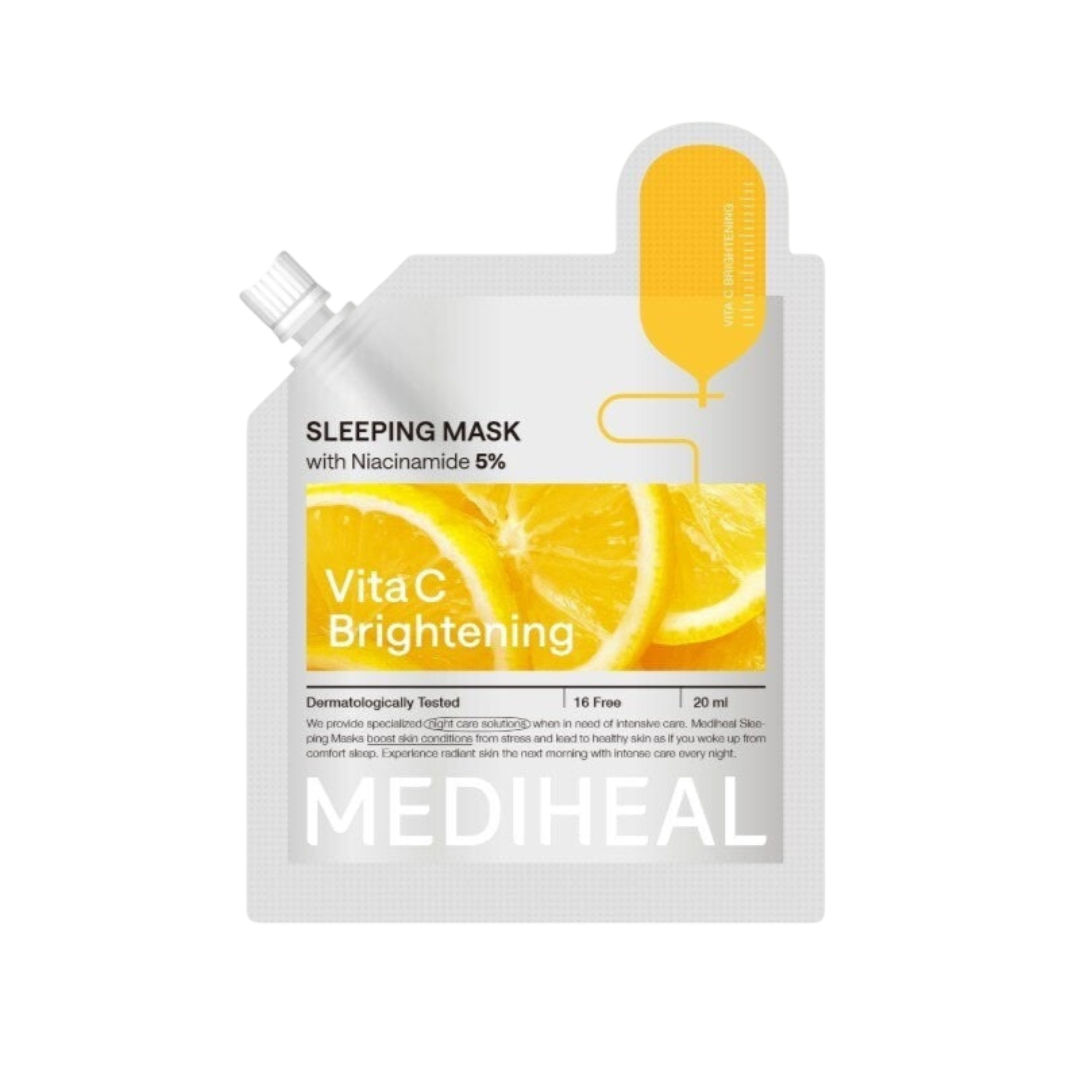 MEDIHEAL Vita C Brightening Sleeping Mask (20ml) - Kiyoko Beauty