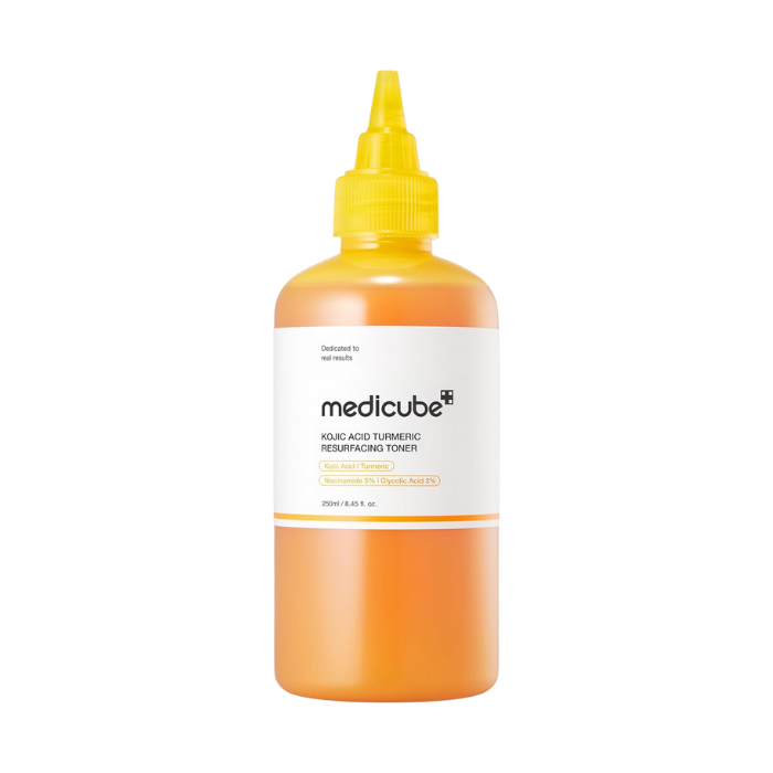 Medicube Kojic Acid Turmeric Resurfacing Toner (250ml) - Kiyoko Beauty