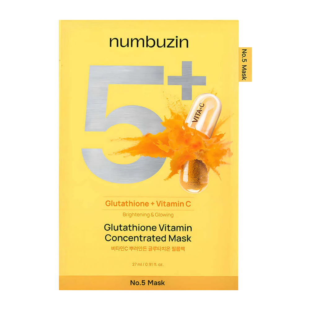 numbuzin No.5+ Glutathione Vitamin Concentrated Mask