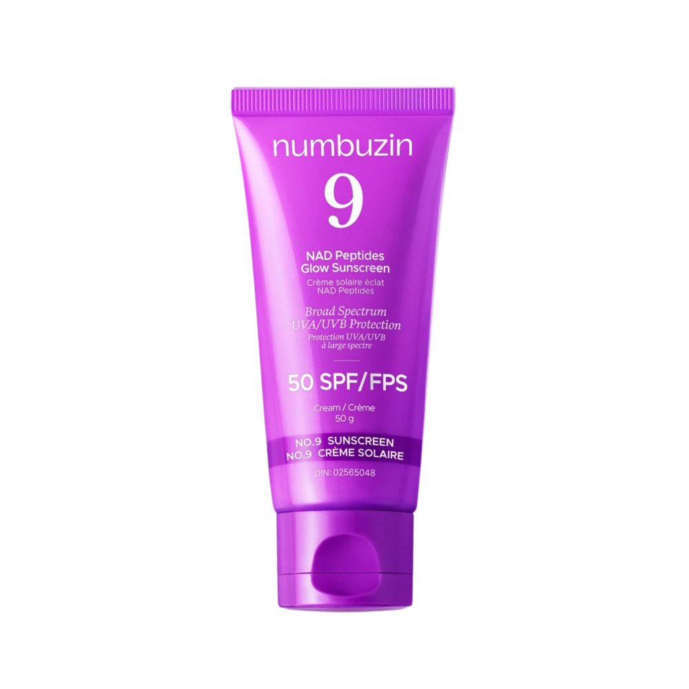 Numbuzin 9 NAD Peptide Glow Sunscreen (50g)