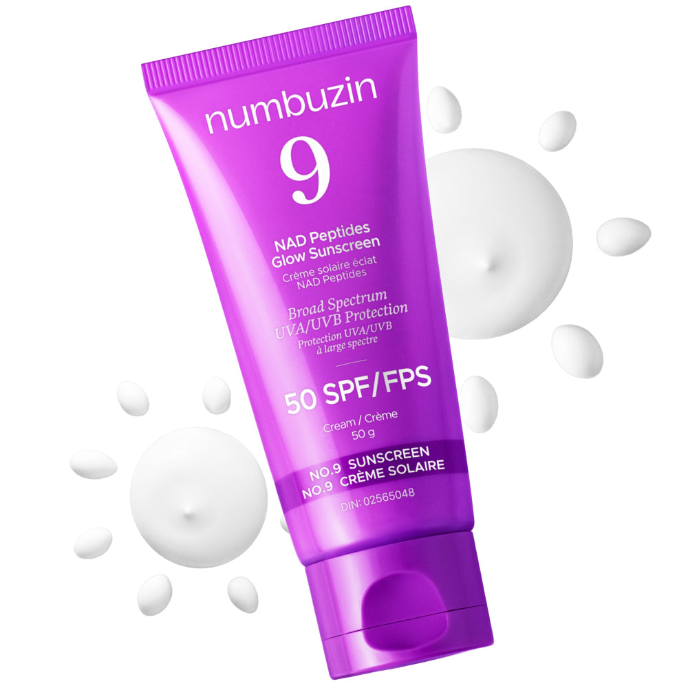 Numbuzin 9 NAD Peptide Glow Sunscreen (50g)