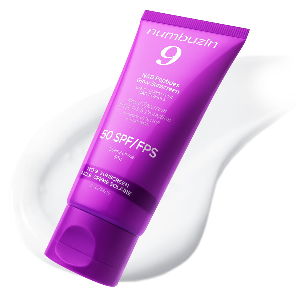 Numbuzin 9 NAD Peptide Glow Sunscreen (50g)