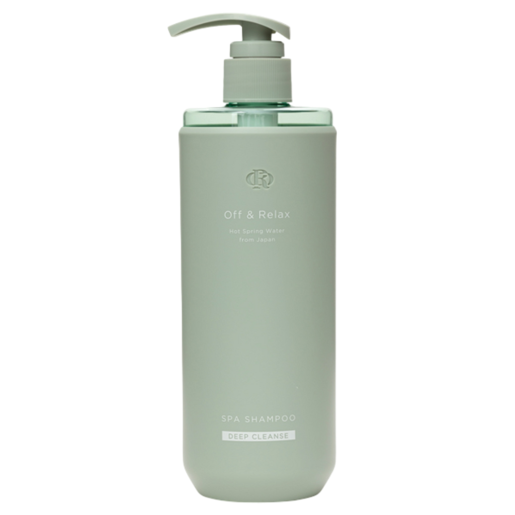 OFF & RELAX Hot Spring Water Deep Cleanse Spa Shampoo (460ml) - Kiyoko Beauty