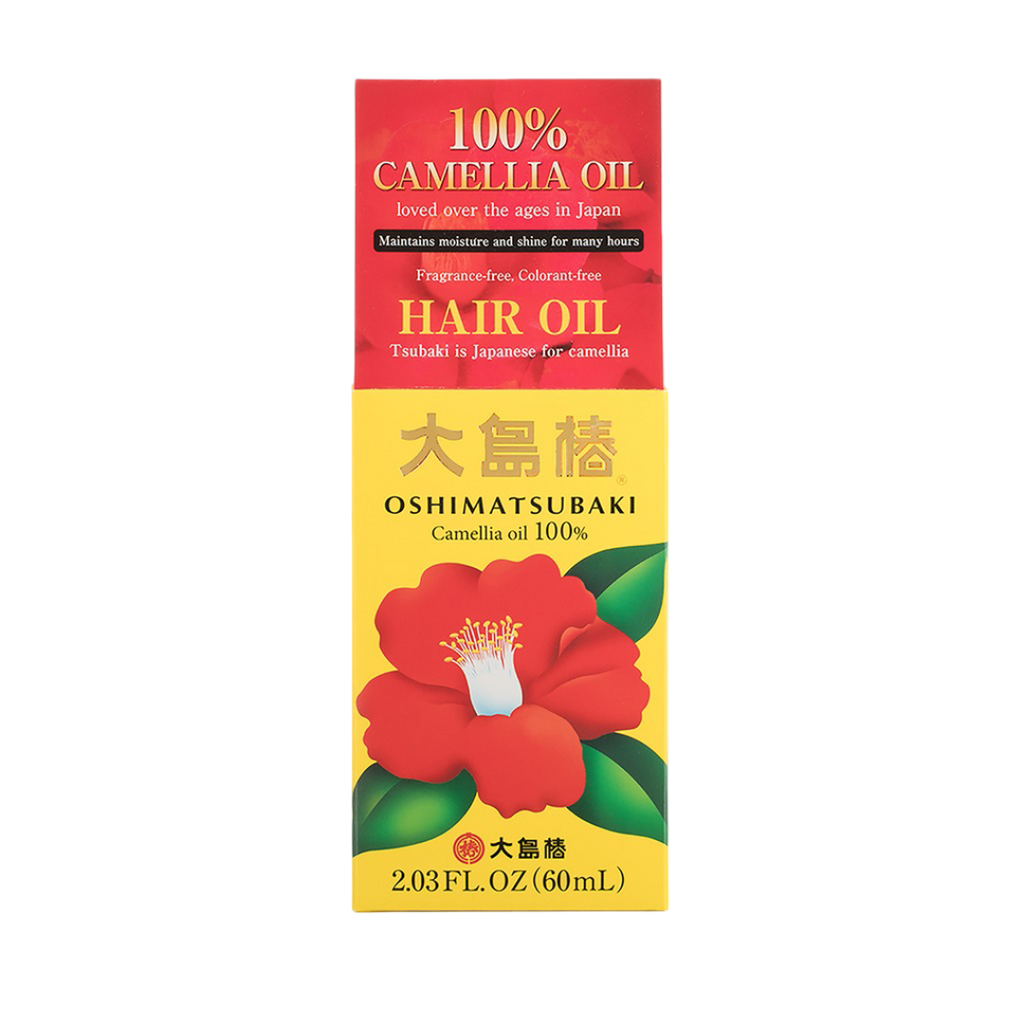 Oshima Tsubaki Pure Camellia Oil (60ml) - Kiyoko Beauty