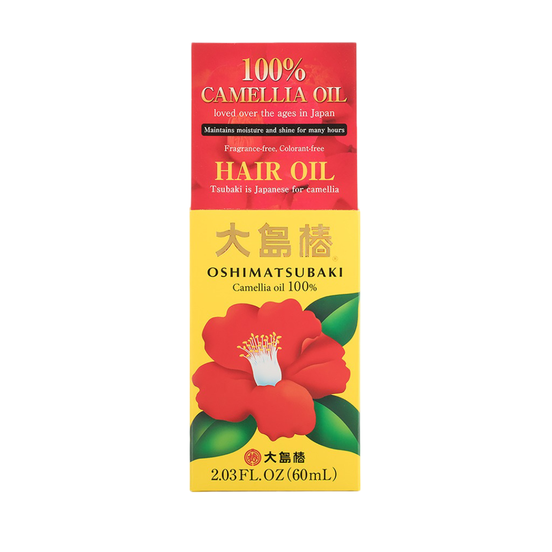 Oshima Tsubaki Pure Camellia Oil (60ml) - Kiyoko Beauty