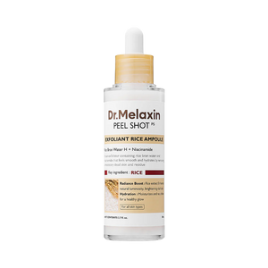 Dr. Melaxin Peel Shot Exfoliating White Rice Ampoule, 2 x 100 mL