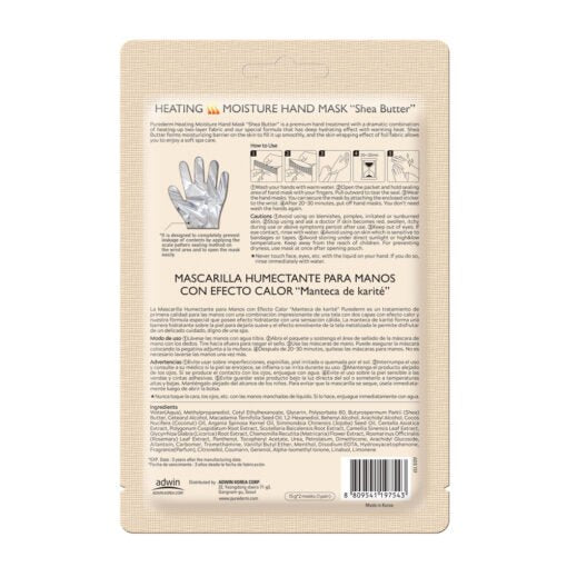 PUREDERM P/D Heating Moisture Hand Mask (1 pair) - Kiyoko Beauty