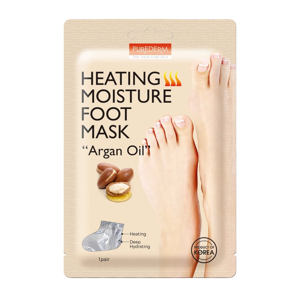 PUREDERM P/D Heating Moisture Foot Mask (1 pair) - Kiyoko Beauty