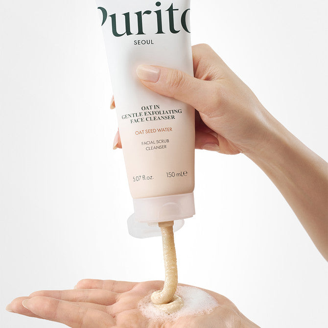 PURITO Oat-In Gentle Exfoliating Face Cleanser (150ml) - Kiyoko Beauty