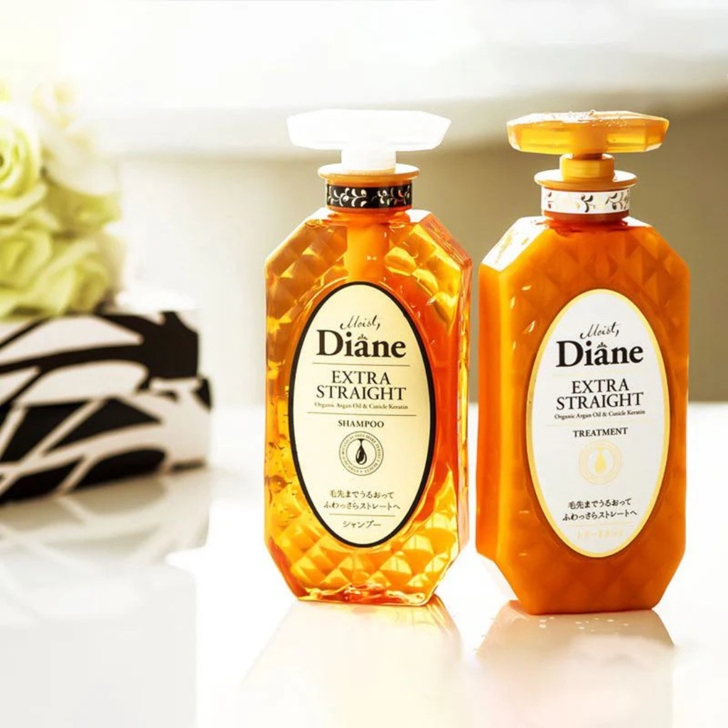 MOIST DIANE Perfect Beauty Extra Smooth & Straight Treatment (450ml) - Kiyoko Beauty