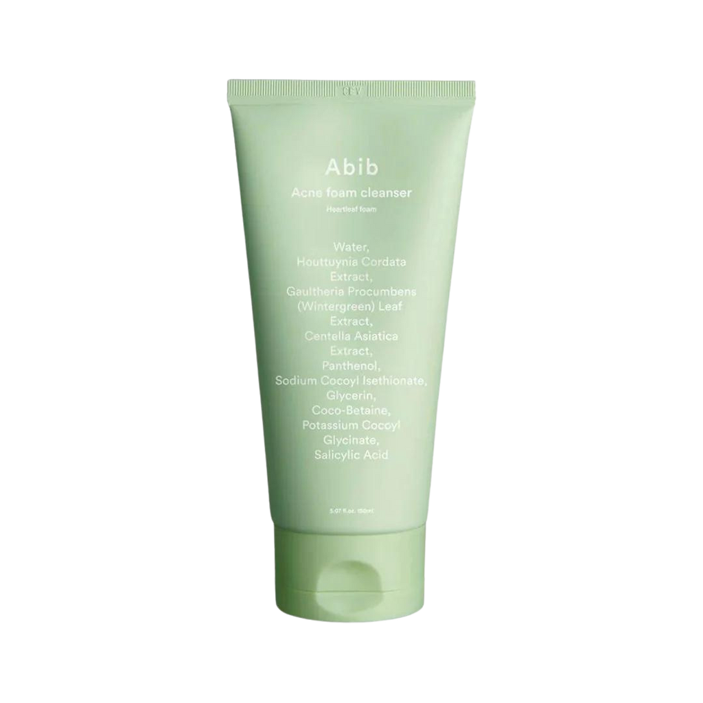 Abib Acne Foam Cleanser Heartleaf Foam (150ml) - Kiyoko Beauty