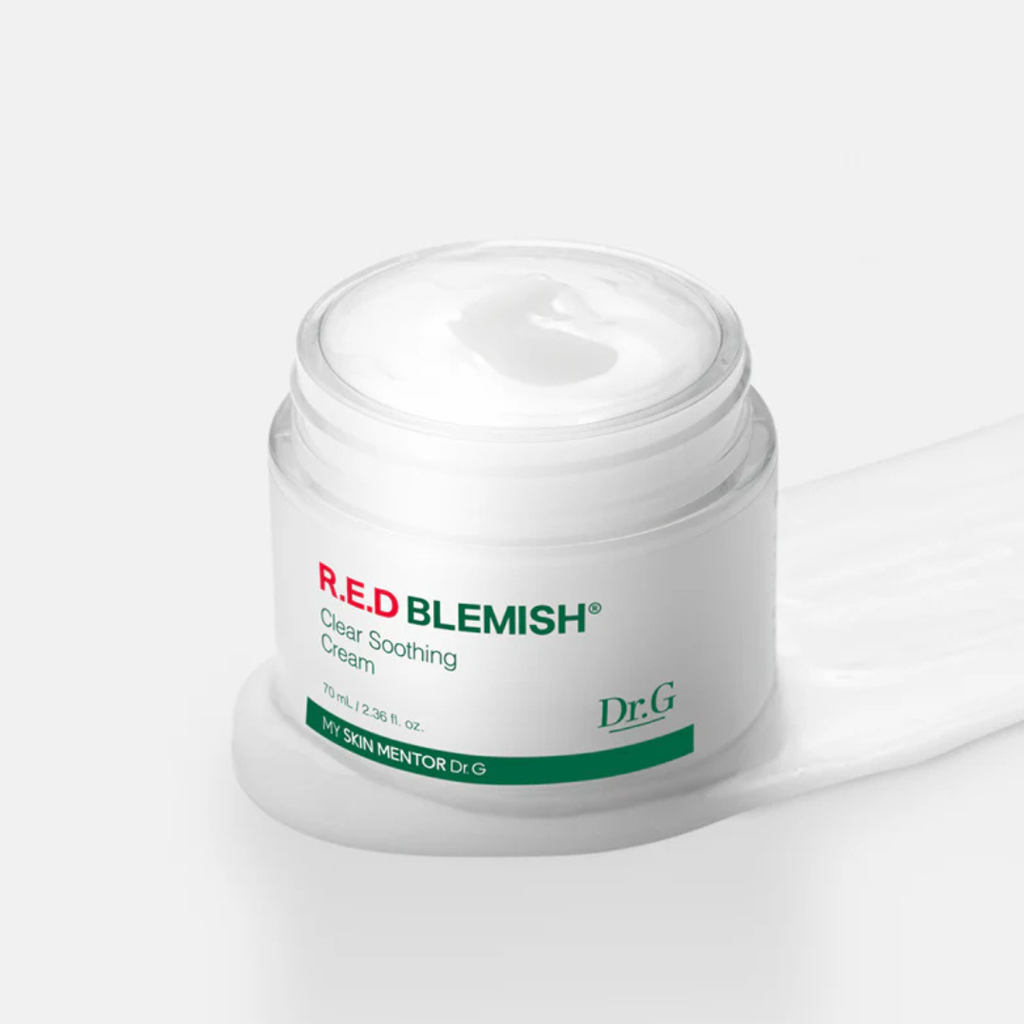 Dr.G R.E.D Blemish Clear Soothing Cream (70ml) - Kiyoko Beauty