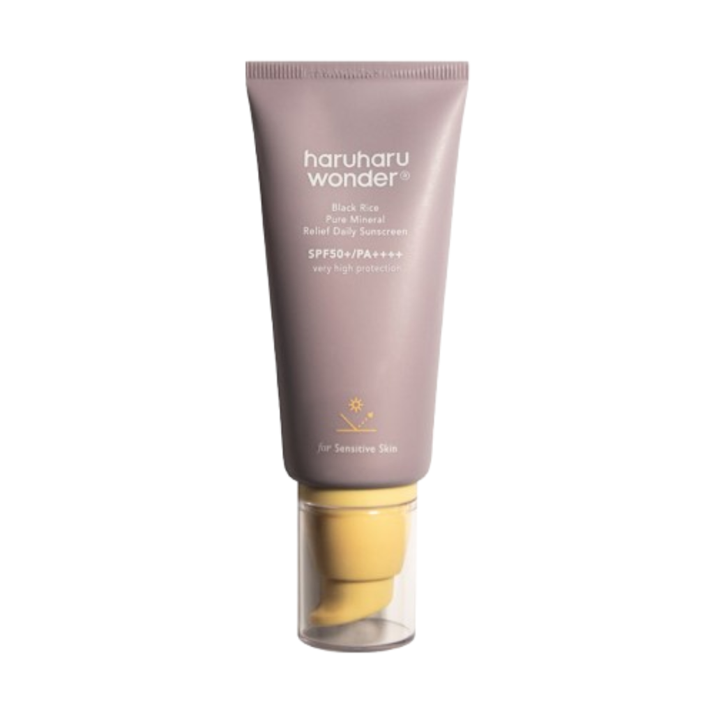 Haruharu Wonder Black Rice Pure Mineral Relief Daily Sunscreen SPF50+/PA++++ (50ml)