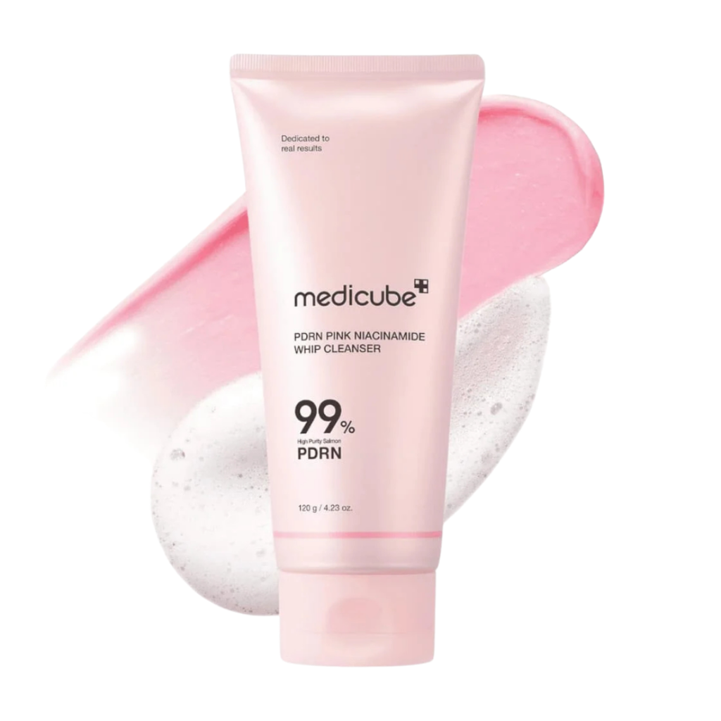 Medicube PDRN Pink Niacinamide Whip Cleanser