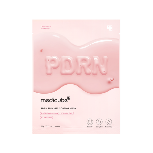 Medicube PDRN Pink Vita Coating Mask (1 PC) - Kiyoko Beauty