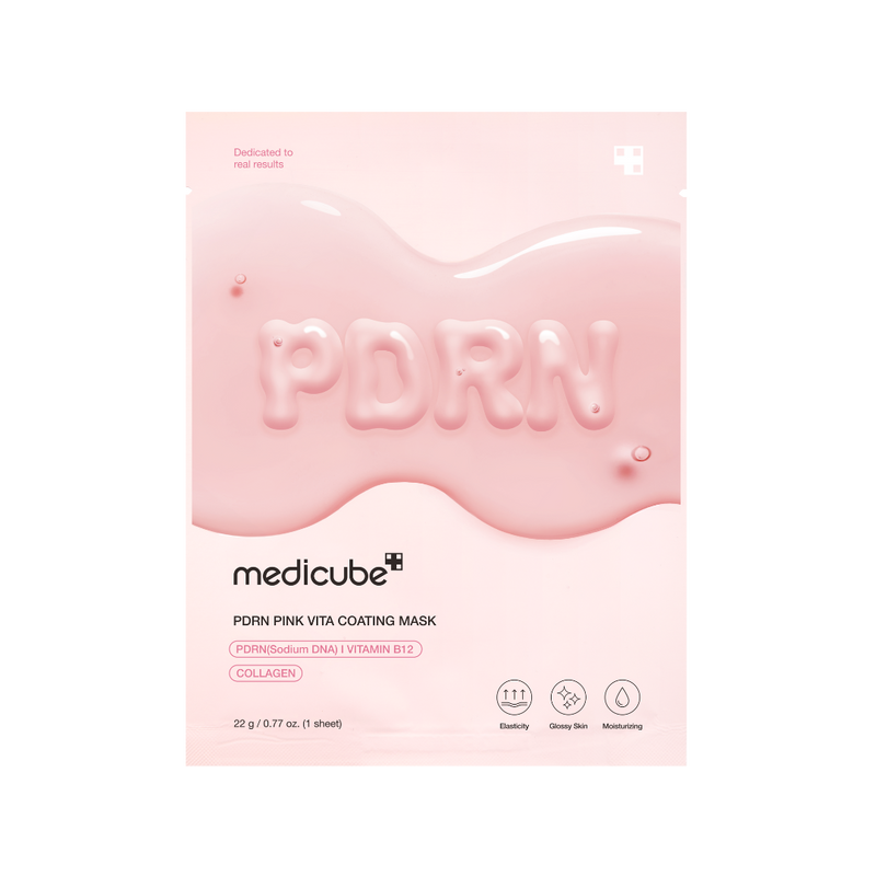Medicube PDRN Pink Vita Coating Mask (1 PC) - Kiyoko Beauty