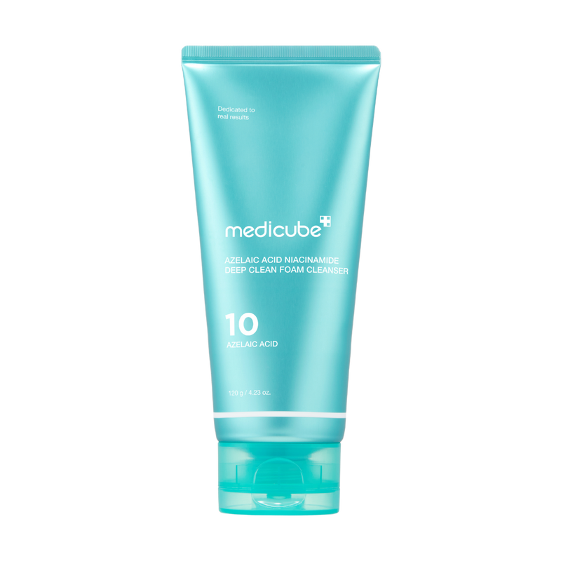 Medicube Azelaic Acid Niacinamide Deep Clean Foam Cleanser (120g) - Kiyoko Beauty