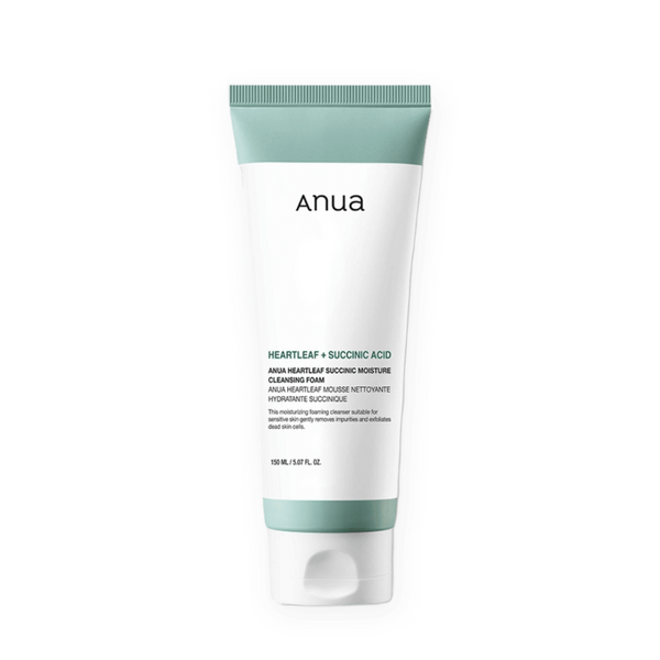 ANUA Heartleaf Succinic Moisture Cleansing Foam