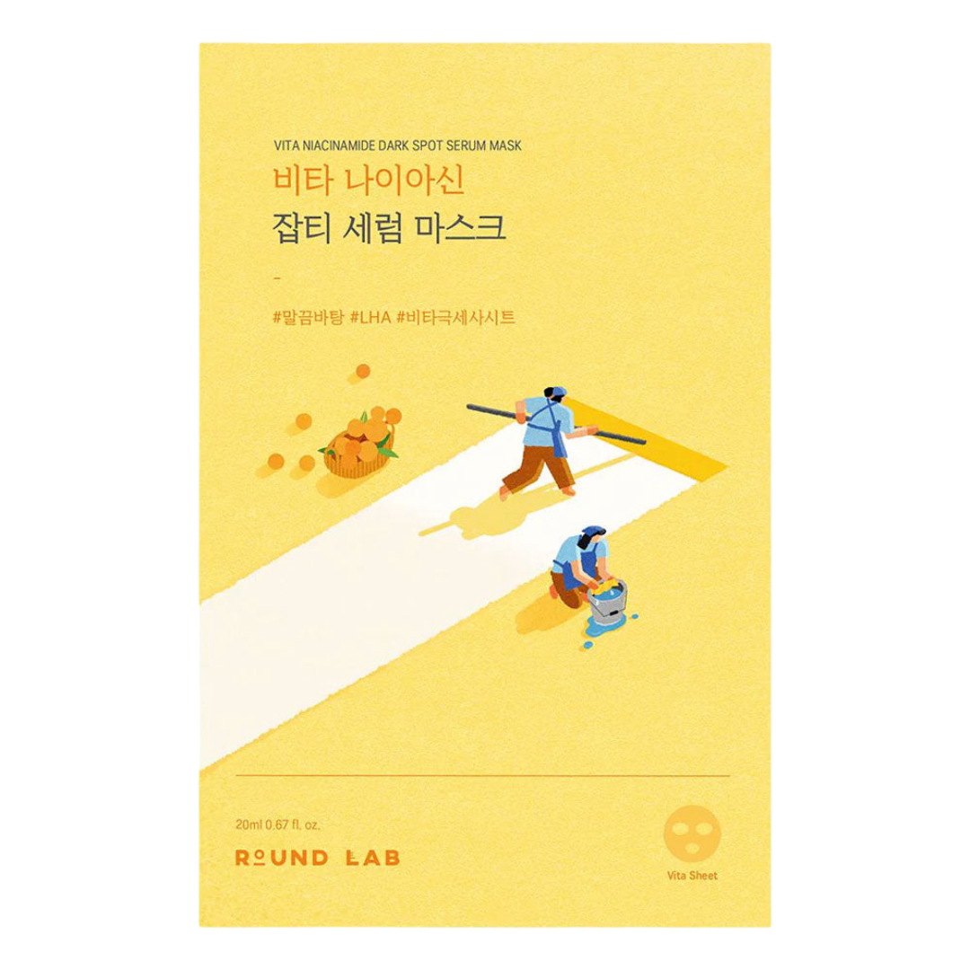 ROUND LAB Vita Niacinamide Dark Spot Serum Mask