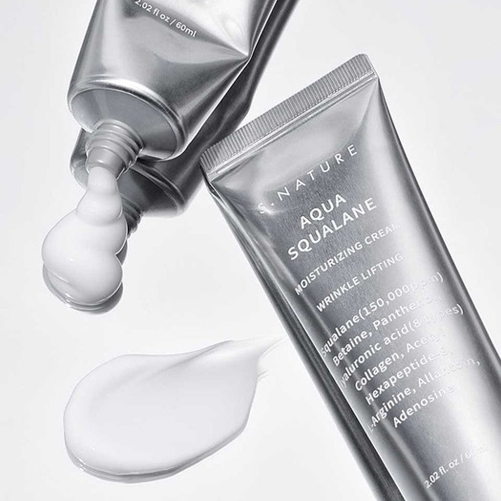 S.NATURE Aqua Squalane Moisturizing Cream - Kiyoko Beauty