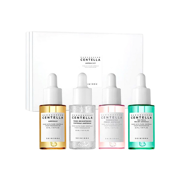 SKIN1004 MADAGASCAR CENTELLA 4点セット SKIN1004 Madagascar Centella Ampoule Kit (4pcs) | Kiyoko Beauty