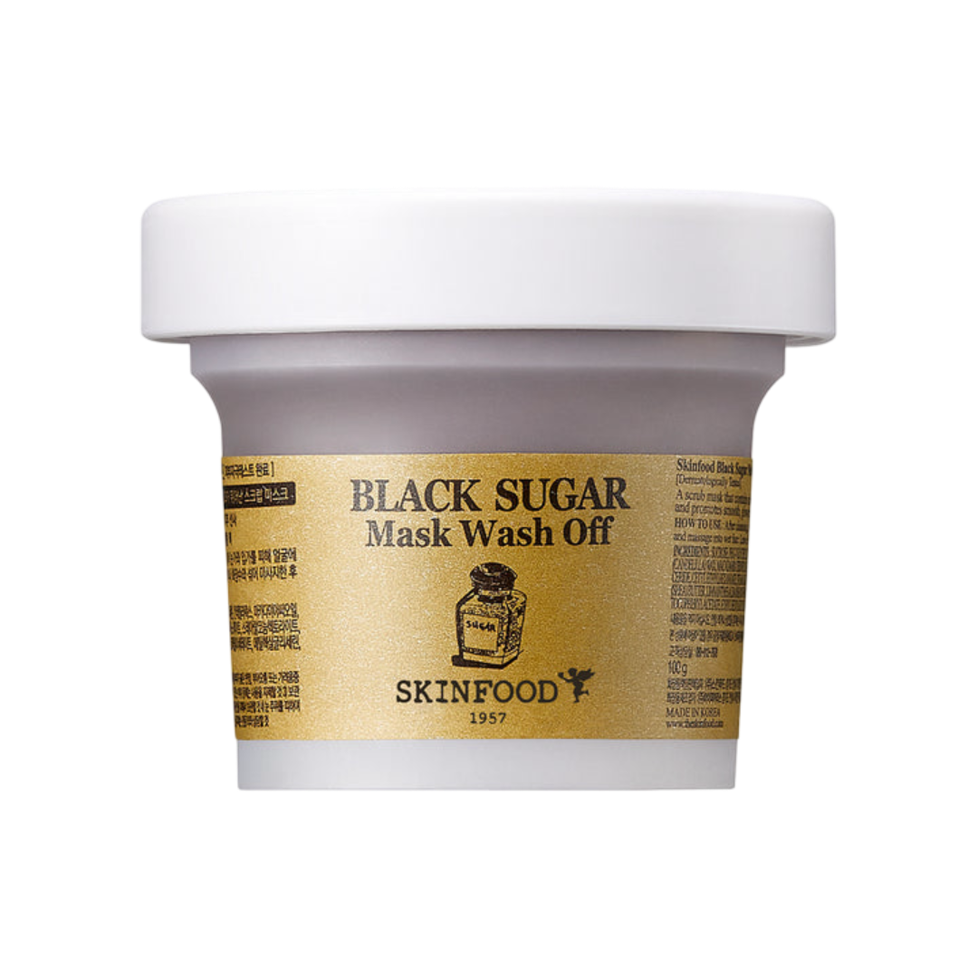 SKINFOOD Black Sugar Mask Wash-Off (120g) - Kiyoko Beauty