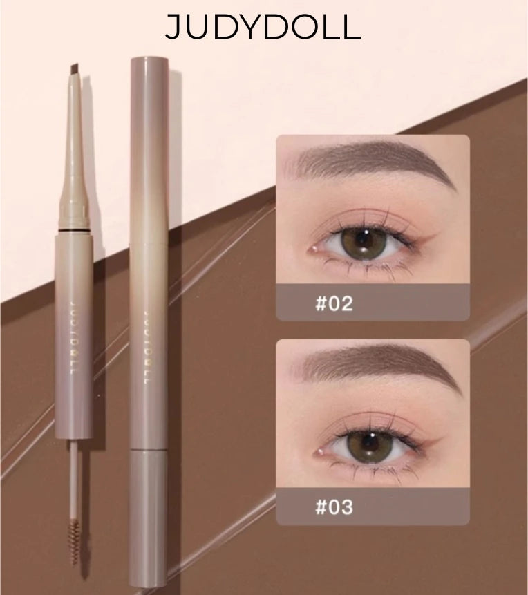 JUDYDOLL 3D Dual-Ended Brow Pencil - Kiyoko Beauty