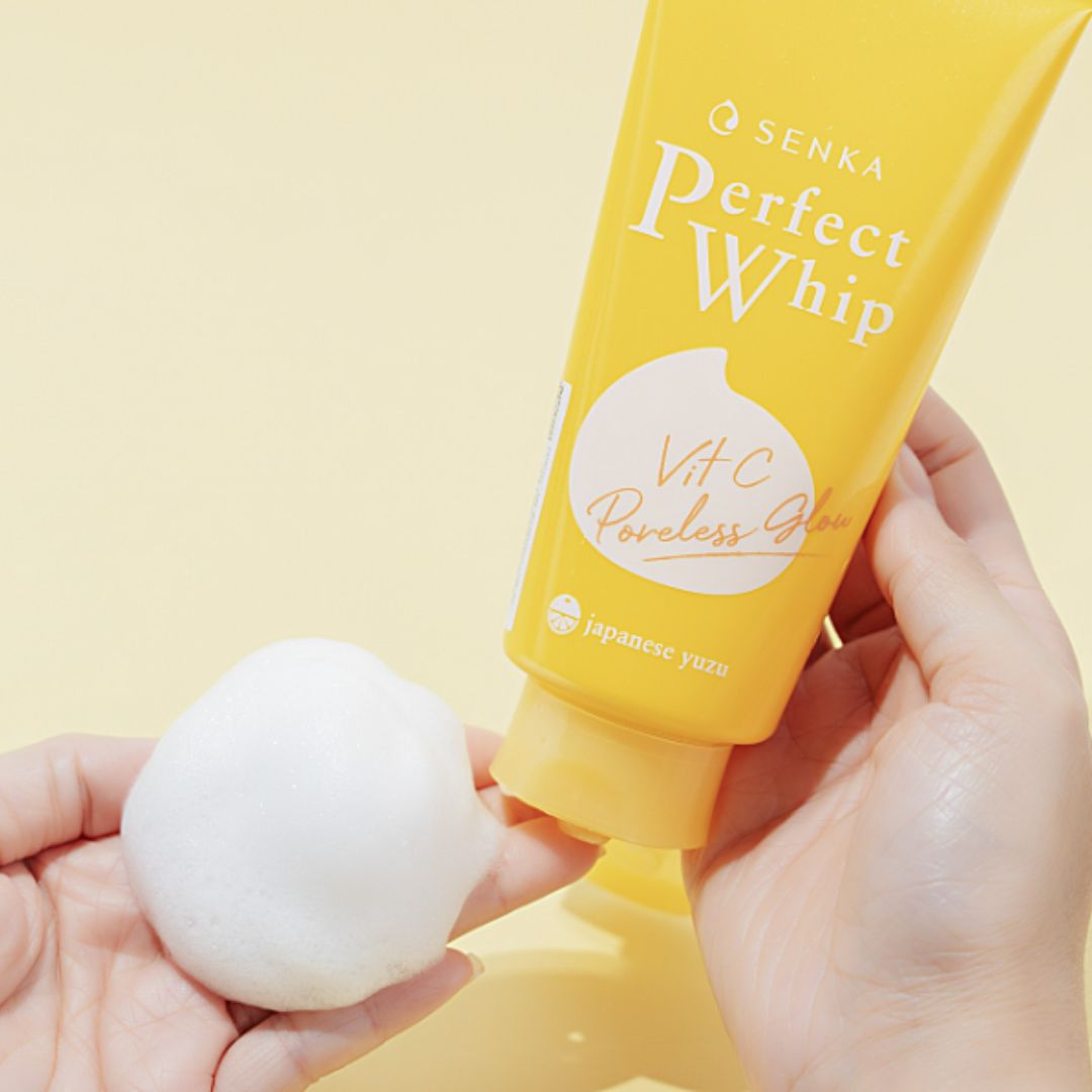 Shiseido Senka Perfect Whip Vit C Poreless Foam Cleanser (100g