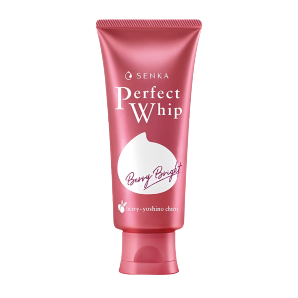Shiseido Senka Perfect Whip Berry Bright Foam Cleanser (100g