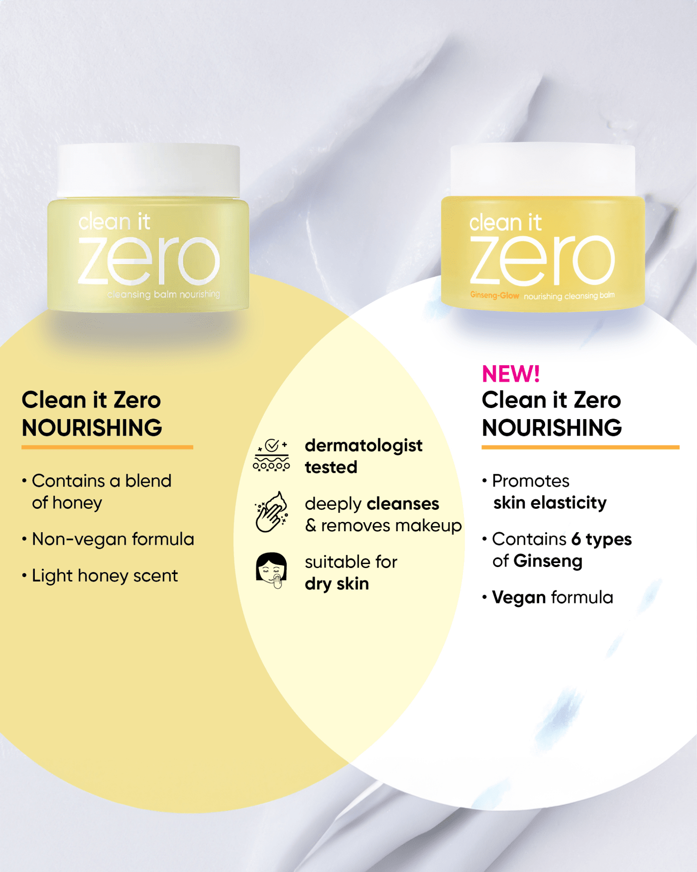 Banila Co. Clean It Zero Ginseng-Glow Nourishing Cleansing Balm (100ml) - Kiyoko Beauty