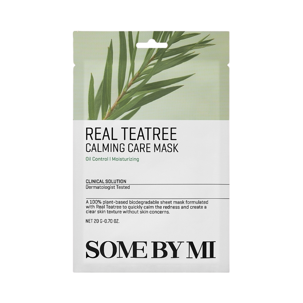 SOME BY MI Real Teatree Calming Care Mask (1pc)