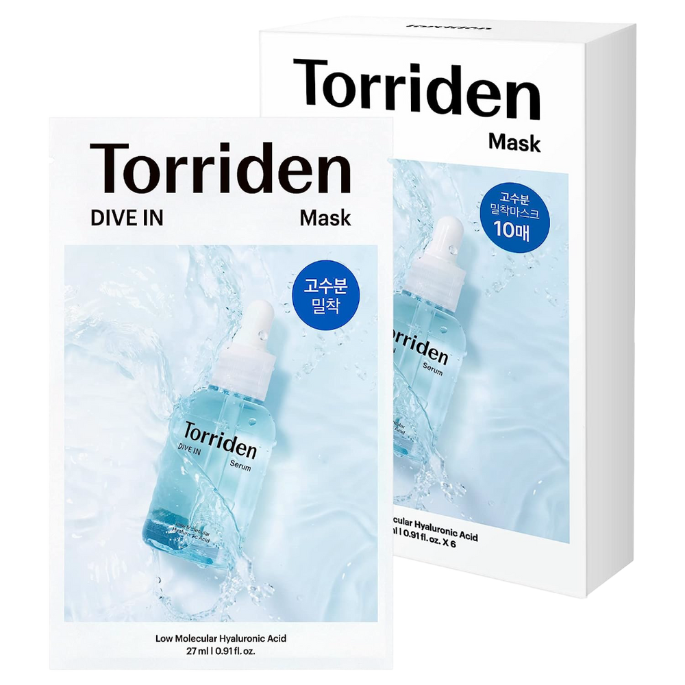 TORRIDEN Dive-In Low Molecular Hyaluronic Acid Mask | Kiyoko