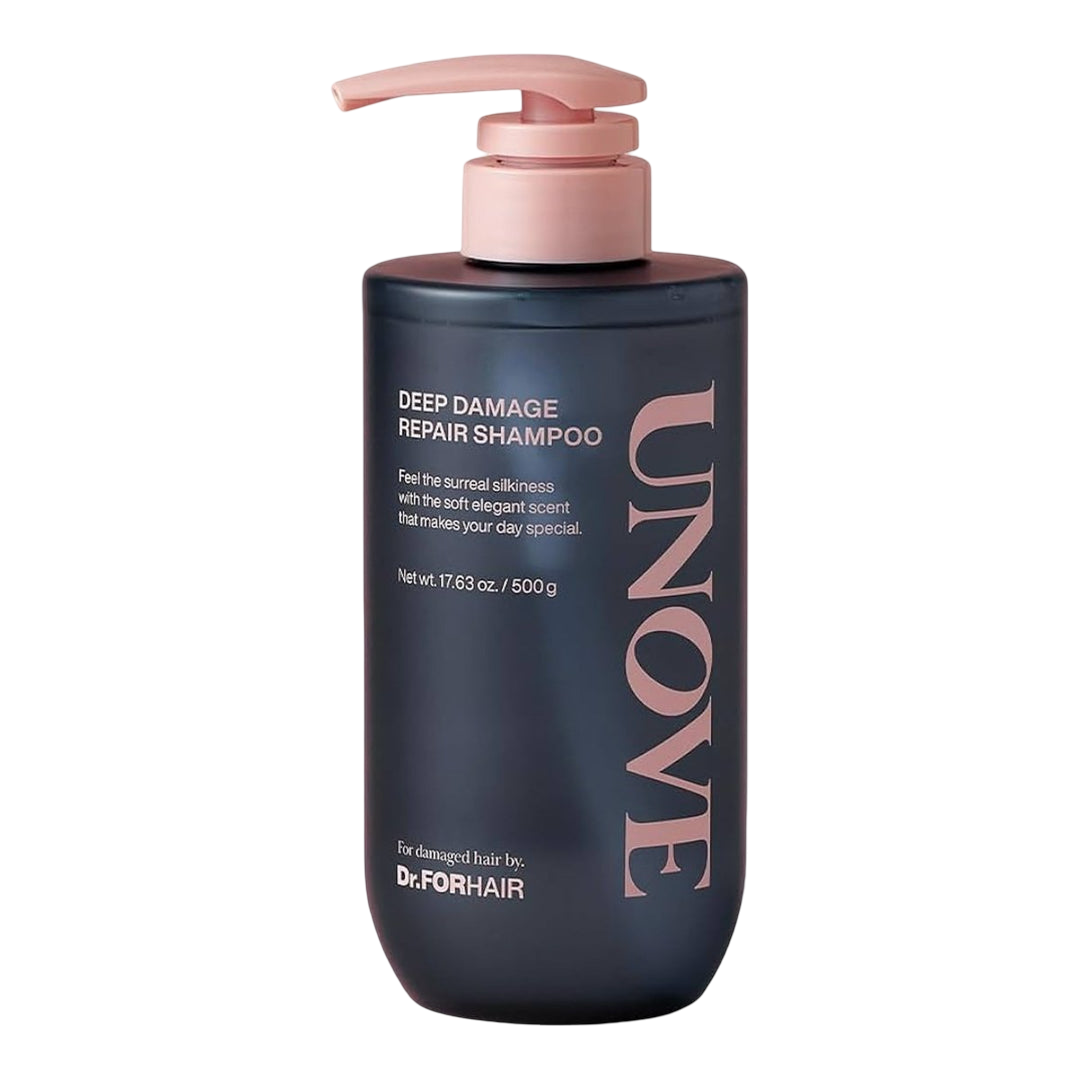 UNOVE Deep Damage Repair Shampoo (500ml) - Kiyoko Beauty