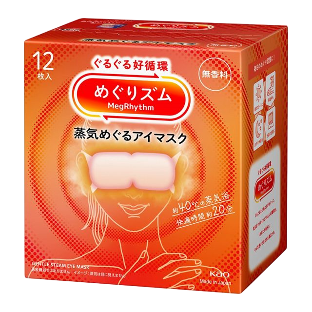 KAO MegRhythm Steam Eye Mask (12pcs)