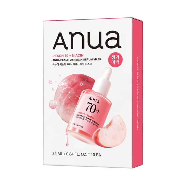 ANUA Peach 70 Niacin Serum Mask