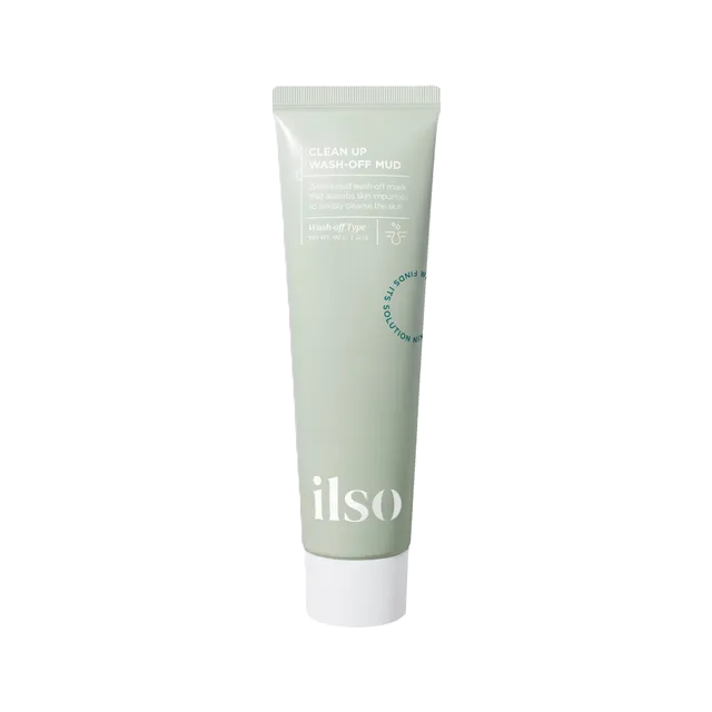 ILSO Clean Up Wash Off Mud Cream (100g) - Kiyoko Beauty
