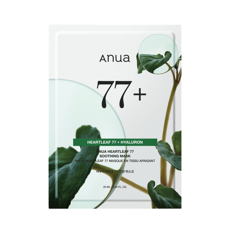 ANUA Heartleaf 77% Soothing Sheet Mask - Kiyoko Beauty