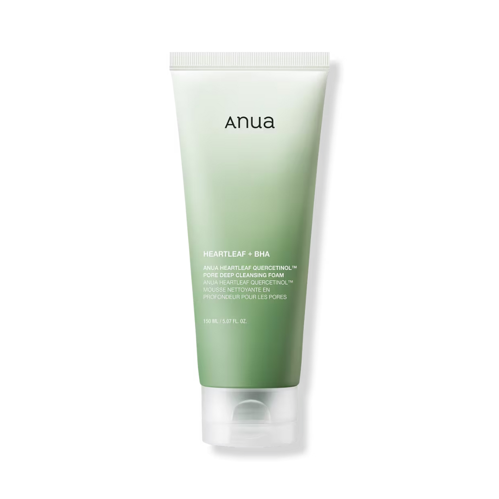 ANUA Heartleaf Quercetinol Pore Deep Cleansing Foam - Kiyoko Beauty