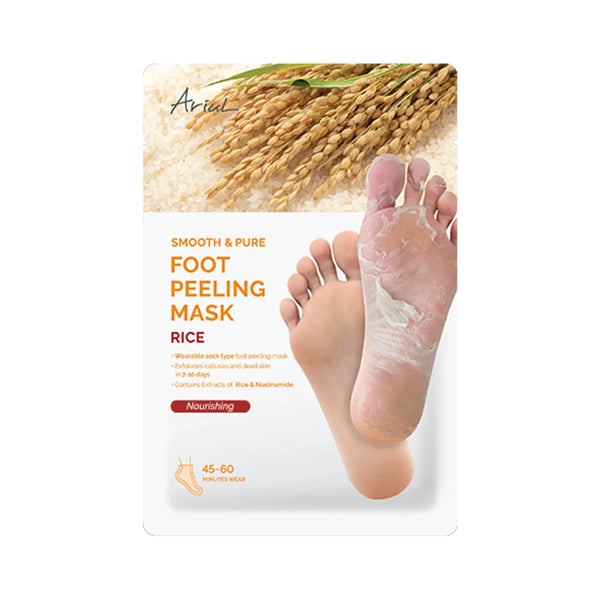 ARIUL Smooth & Pure Foot Peeling Aloe & Rice Mask (2 Pairs)