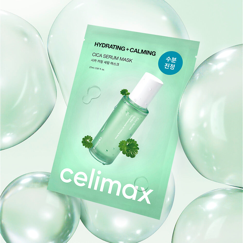 celimax The Real Cica Calming Serum Mask (1pc) - Kiyoko Beauty