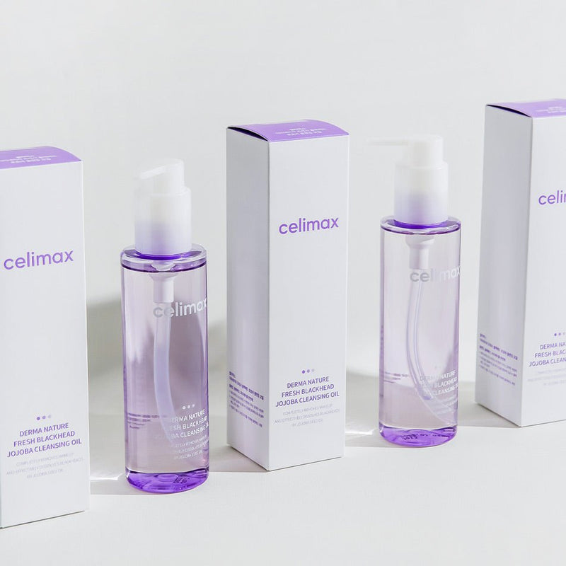 celimax Derma Nature Fresh Blackhead Jojoba Cleansing Oil (150ml) - Kiyoko Beauty