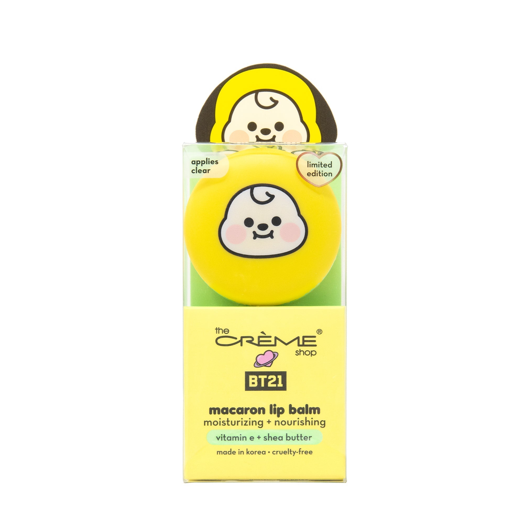 The Crème Shop x BT21 Baby Macaron Lip Balm (9g) - Kiyoko Beauty