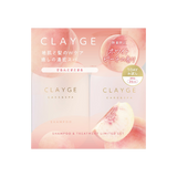CLAYGE Shampoo & Treatment Limited Set White Peach (2x500ml)