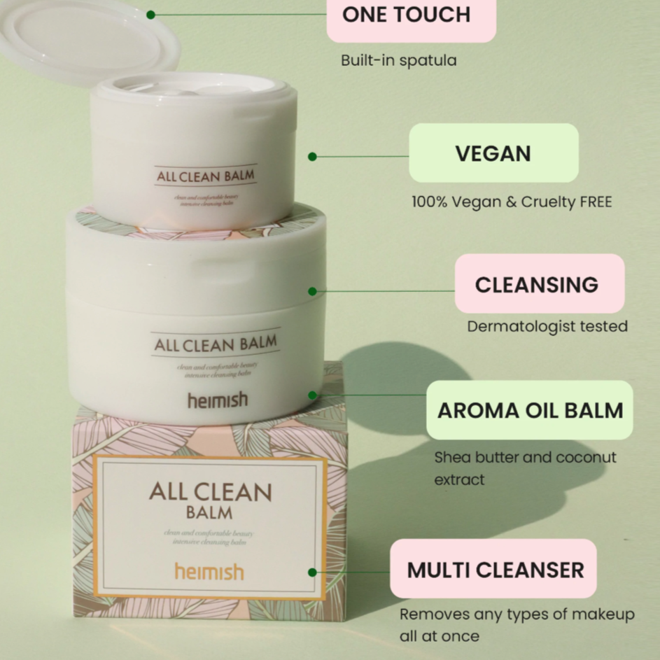 HEIMISH All Clean Balm (120ml) - Kiyoko Beauty