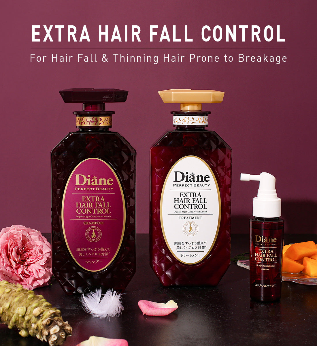 MOIST DIANE Perfect Beauty Extra Hair Fall Control Scalp Revitalizing Essence (50ml)